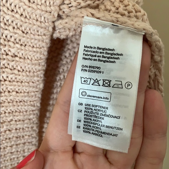 🌸H&M Pink sweater top - Picture 5 of 5